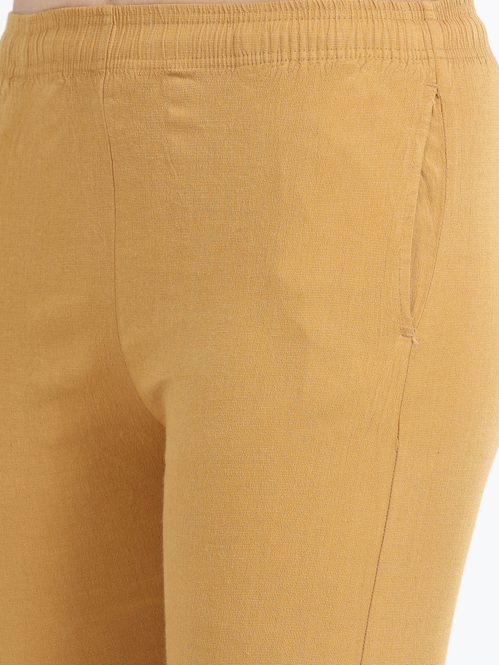 Dark Beige Rayon Stretchable Kurti Pant