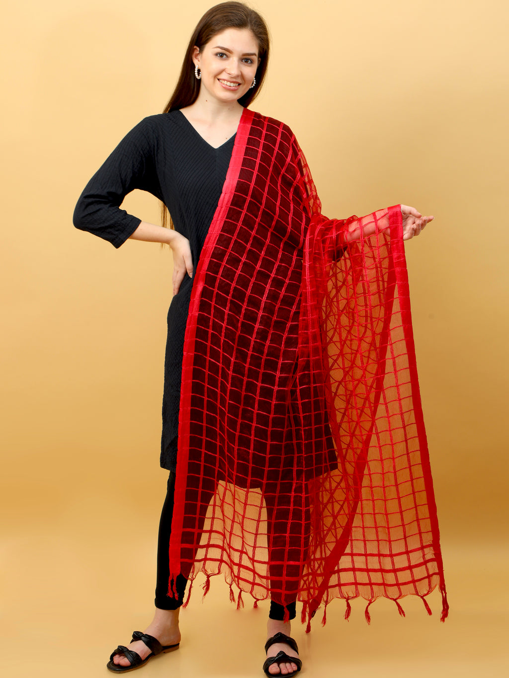 Cotton Handloom Dupatta