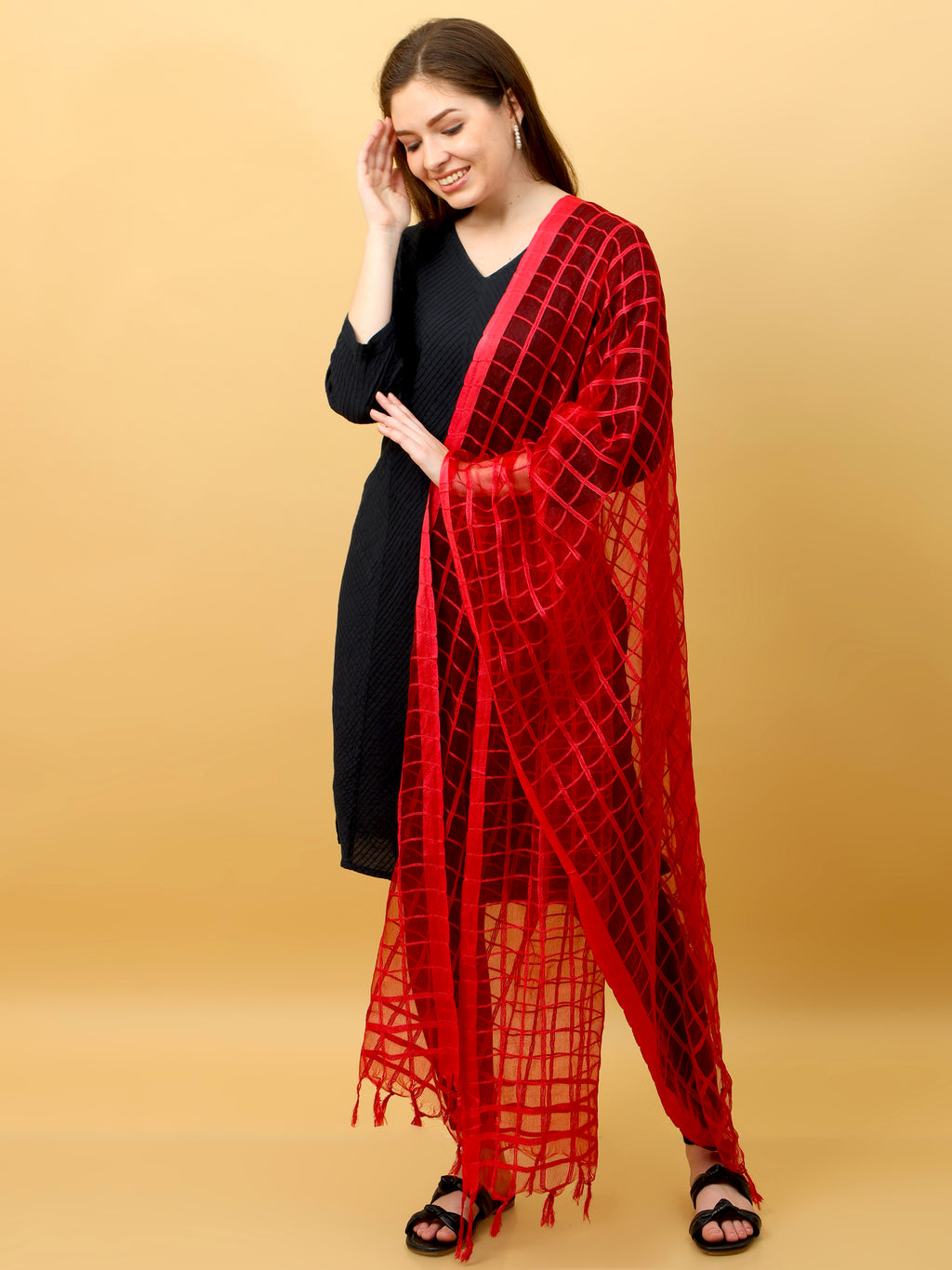 Cotton Handloom Dupatta