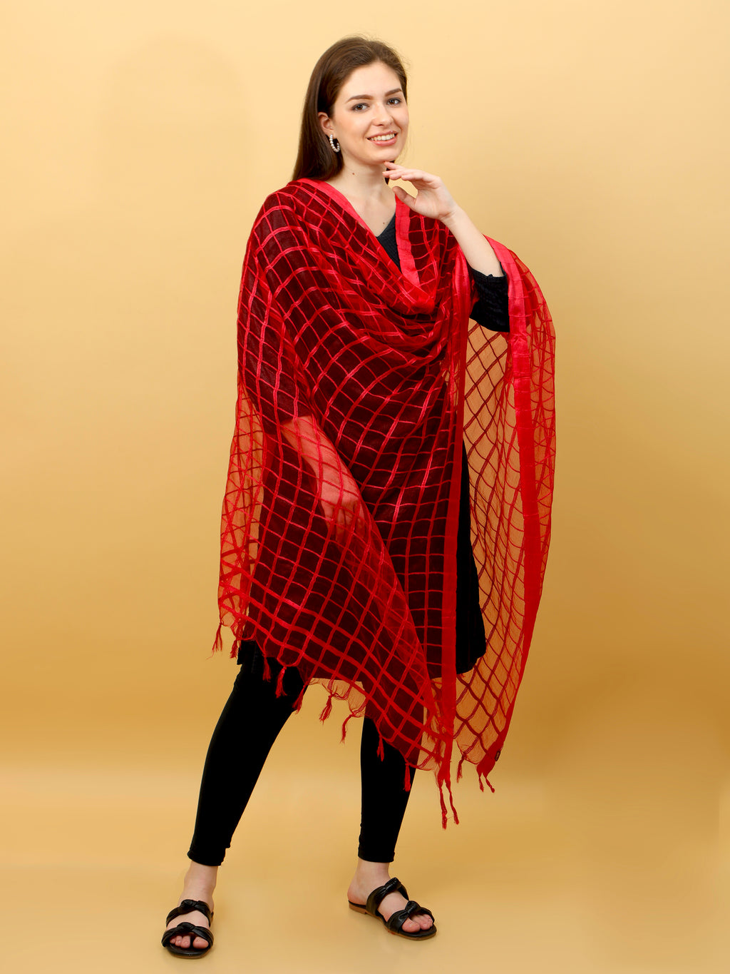 Cotton Handloom Dupatta