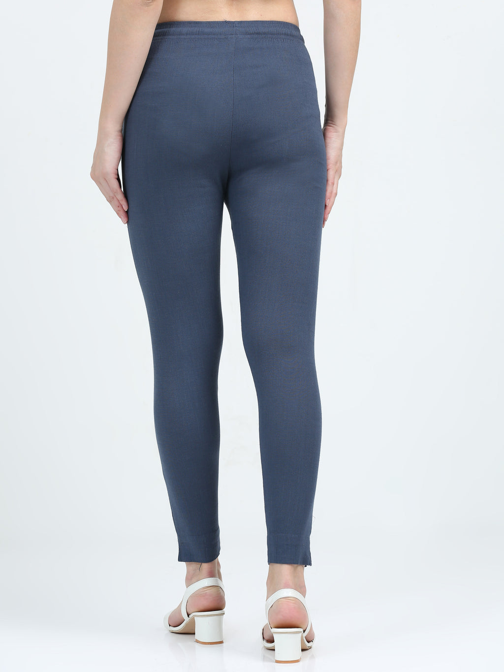 Dark Grey Rayon Stretchable Kurti Pant