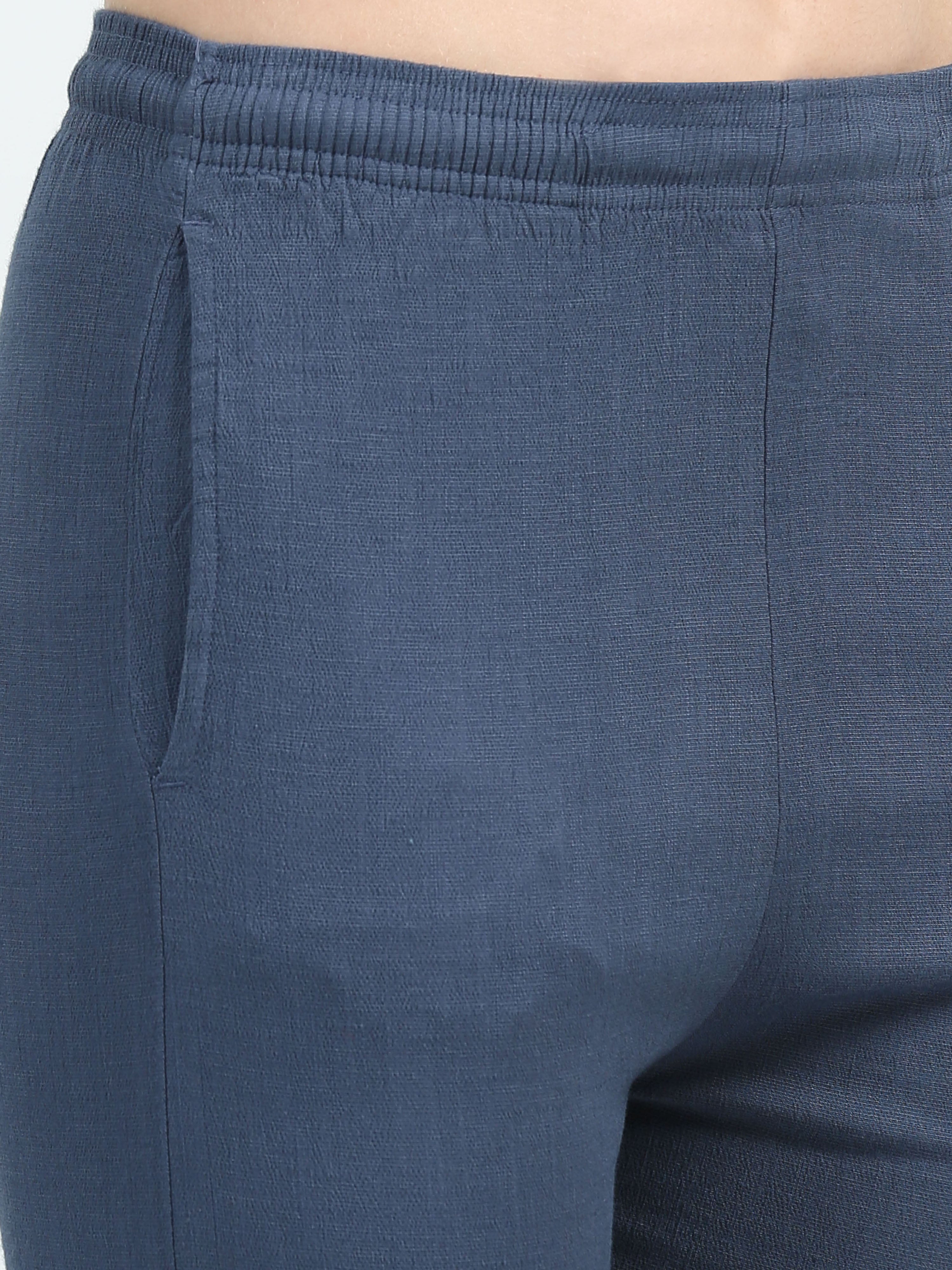 Dark Grey Rayon Stretchable Kurti Pant