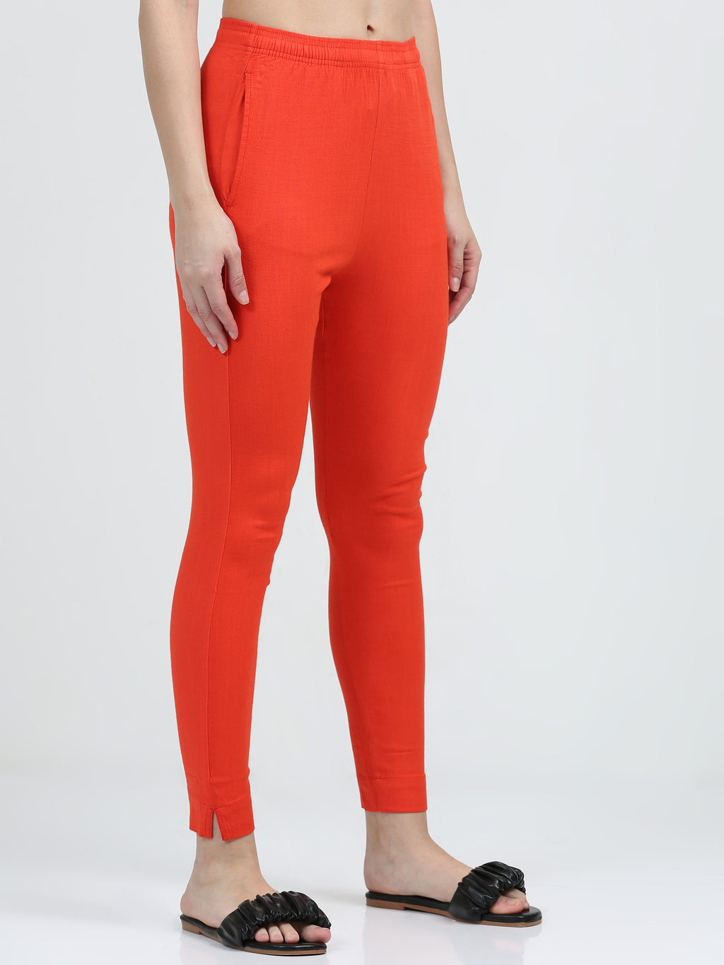 Gajari Rayon Stretchable Kurti Pant