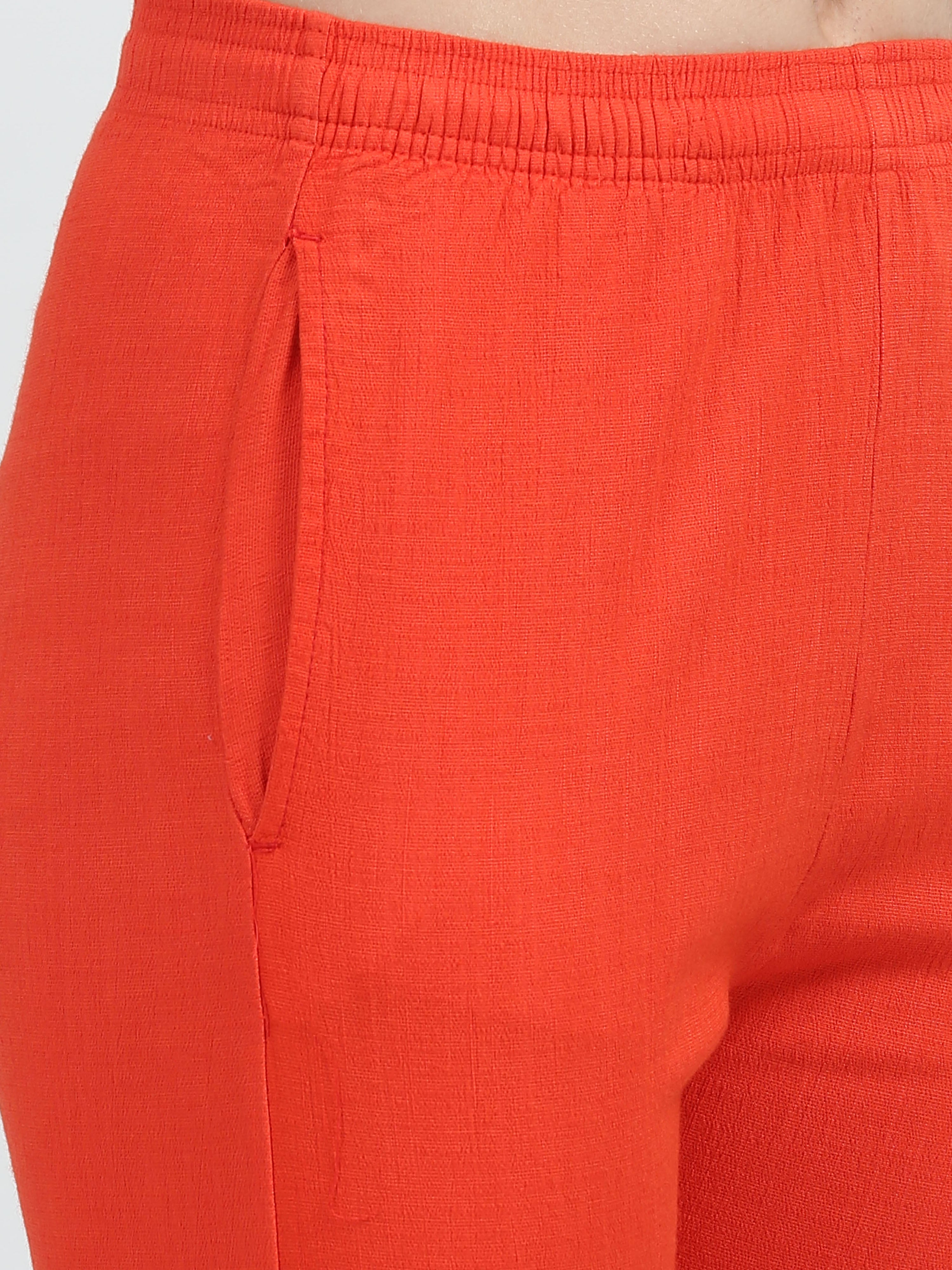 Gajari Rayon Stretchable Kurti Pant