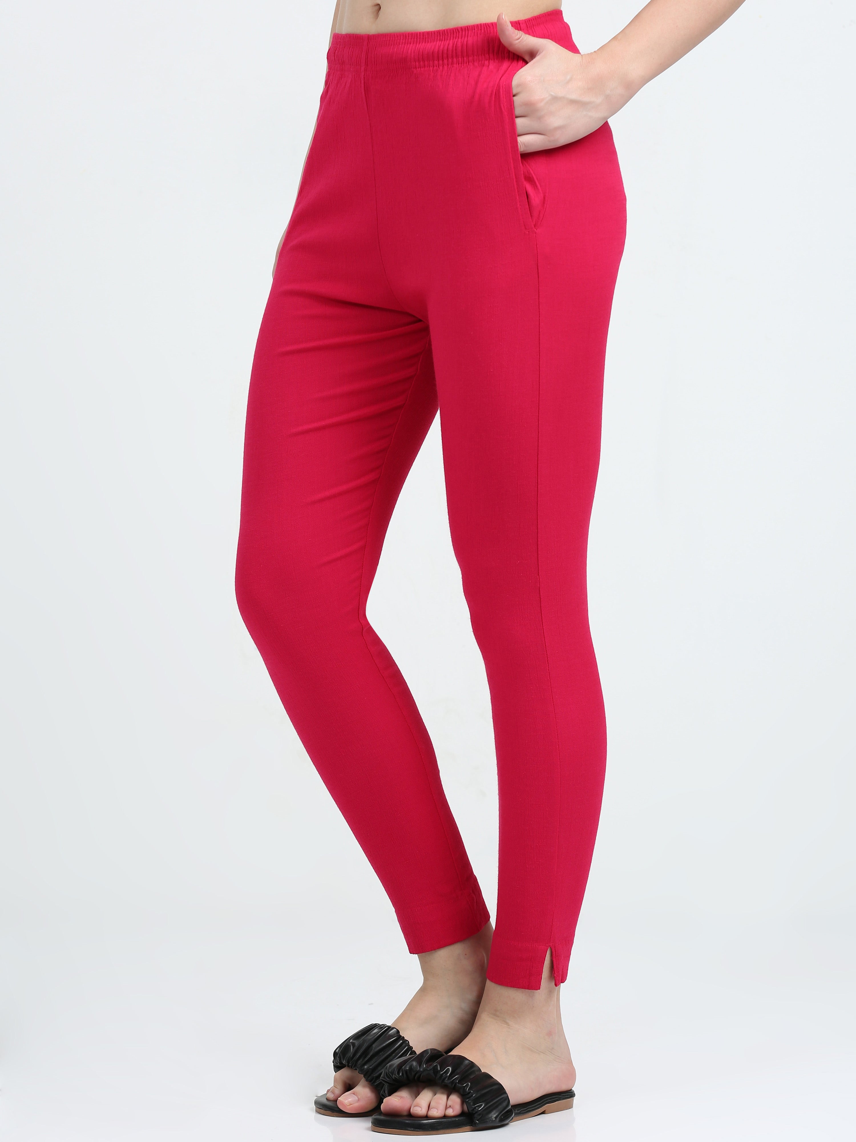 Rani Rayon Stretchable Kurti Pant